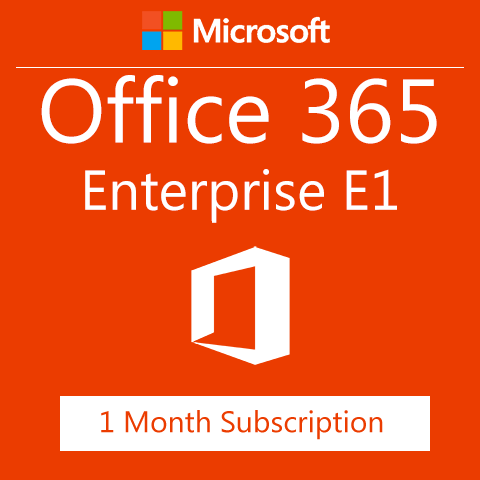 Office 365 Enterprise E1 (Monthly Plan)