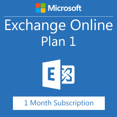 Microsoft Exchange Online Plan 1 (Monthly Plan)