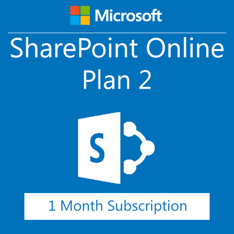 Microsoft SharePoint Online Plan 2 (Monthly Plan)