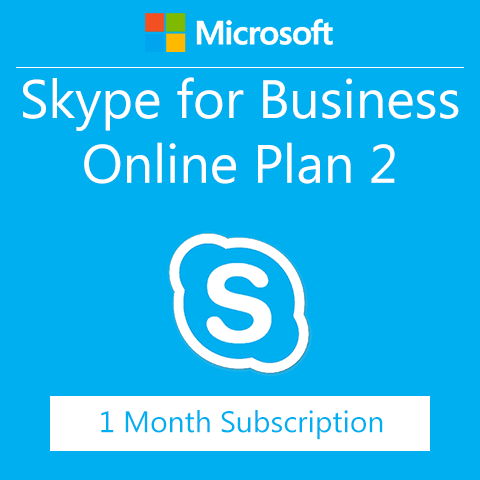 Skype for Business Online Plan 2 (Monthly Plan)