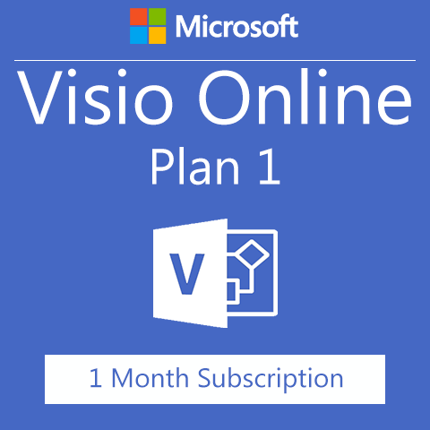 Microsoft Visio Online Plan 1 (Monthly Plan)